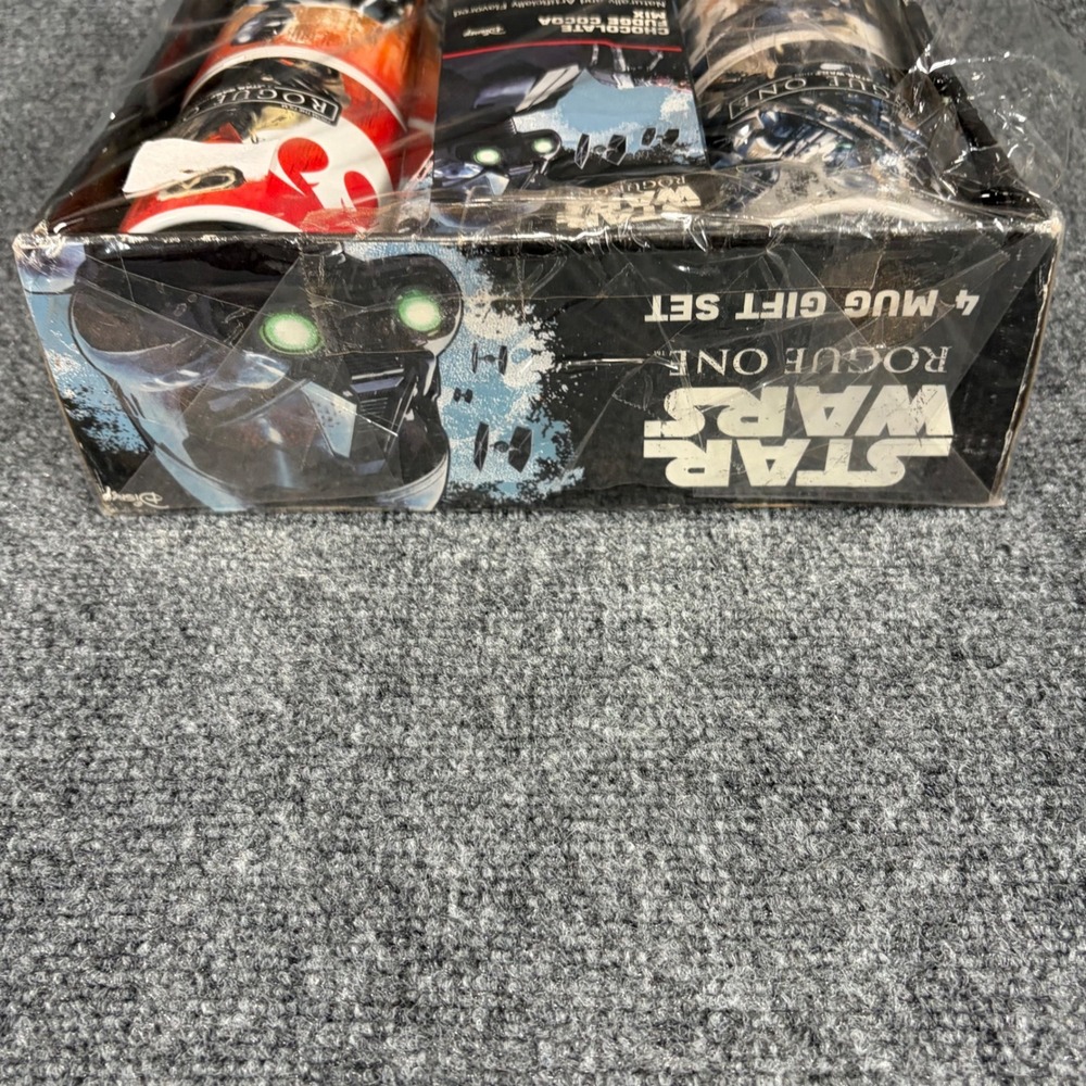 Star Wars Rogue 1-4 Mug Gift Set Galerie Darth Vader Death Trooper Cocoa - Picture 5 of 8